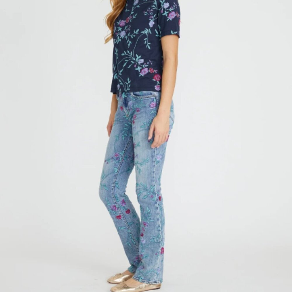 Driftwood NWT Kelly Boot Cut – Bold Blossoms